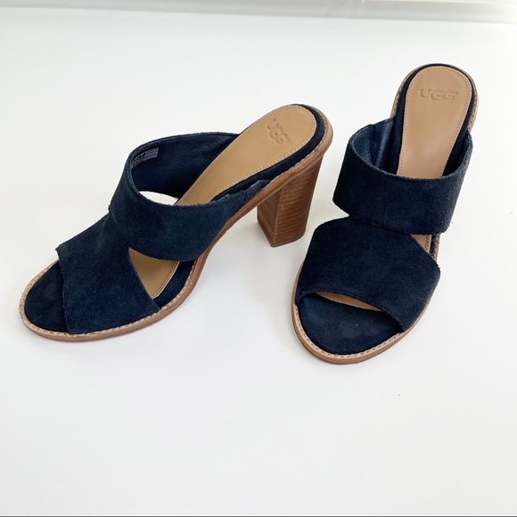 UGG Shoes - NWOT UGG | Celia Suede Block Heel Sandals